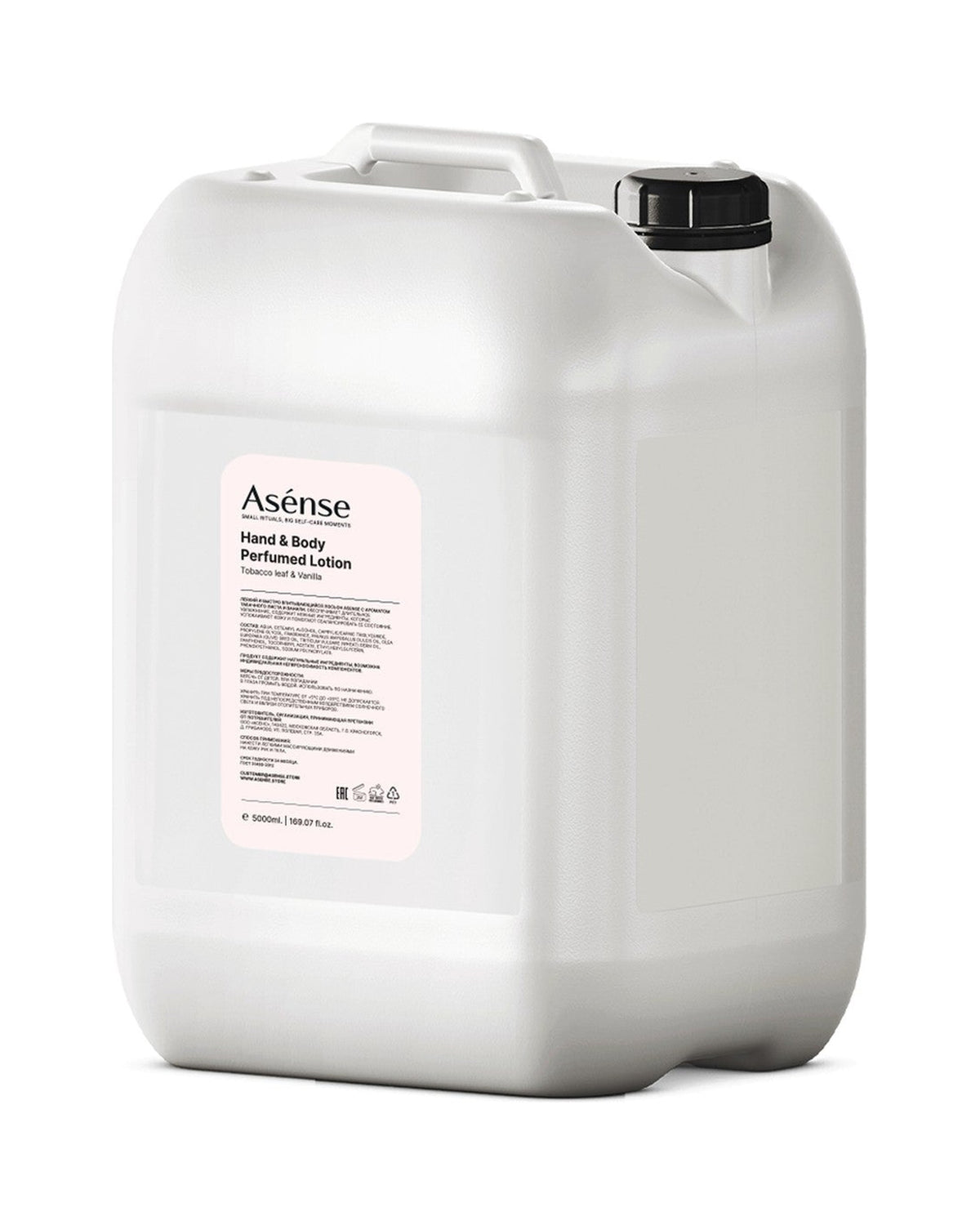 Asense Hand & Body Perfumed Lotion Tobacco leaf & Vanilla, 5000 ml